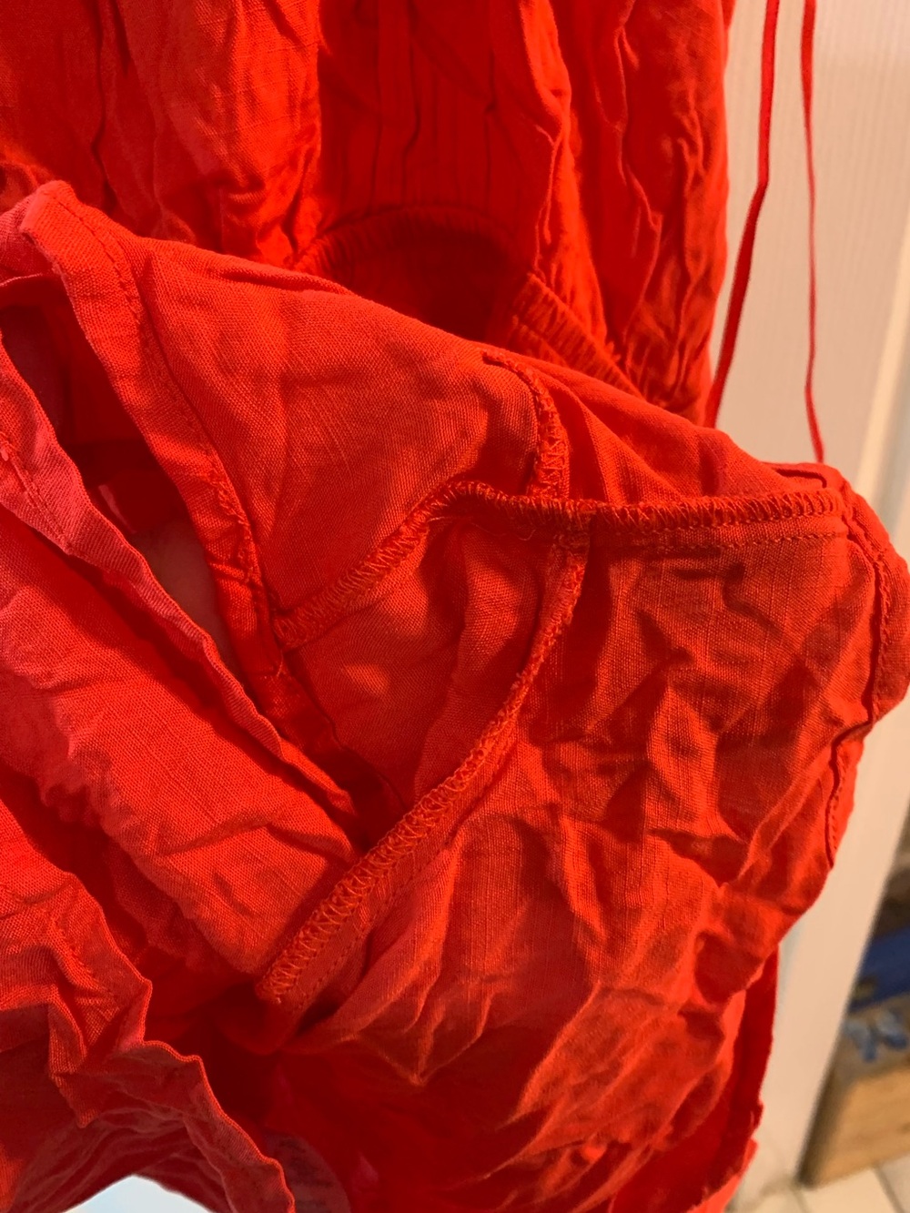 Bright Red Romper - Picture 8 of 8
